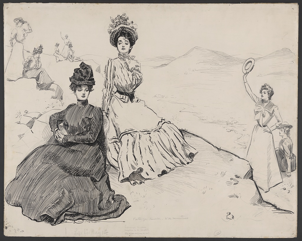 Picturesque America, anywhere in the mountains 1900