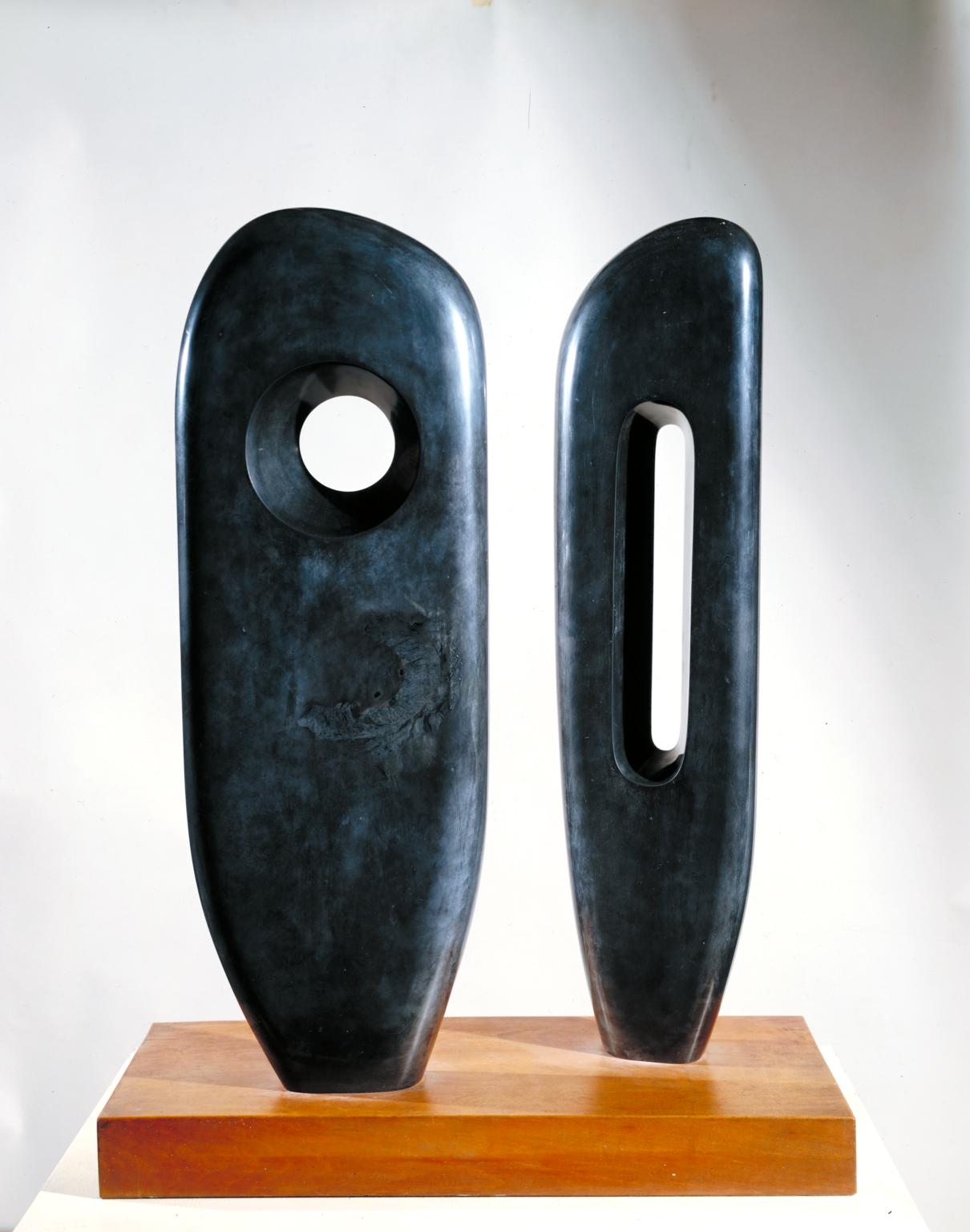 Two Figures by Barbara Hepworth